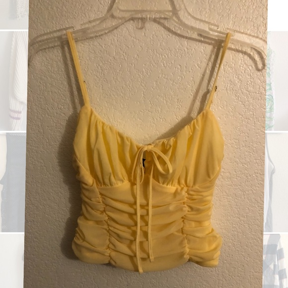 Forever 21 Tops - Yellow summer tank top